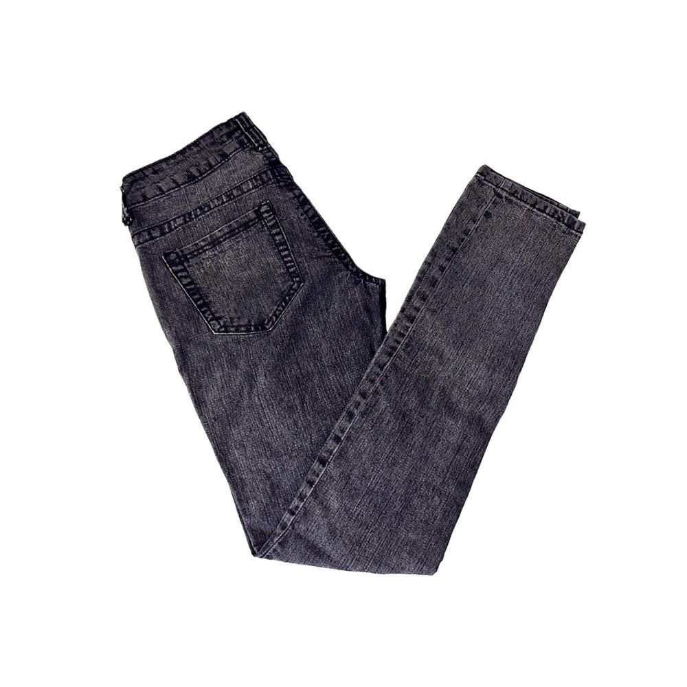 Forever 21 Gray Stone Wash Fade Skinny Jeans Size 27 - Picture 9 of 9